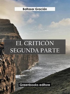 cover image of El criticón. Segunda parte